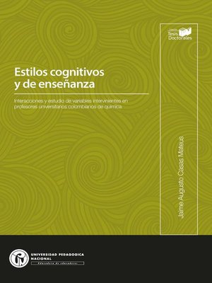cover image of Estilos cognitivos y de enseñanza